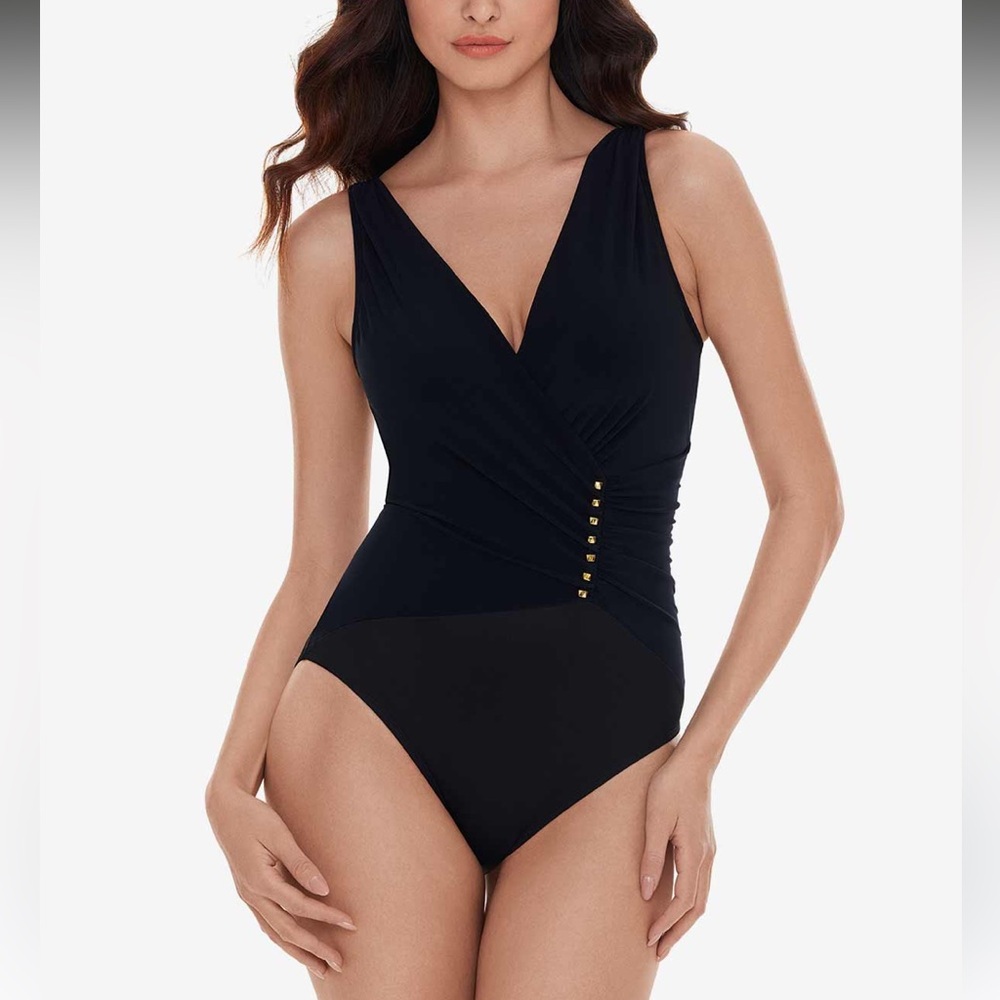 Magicsuit Bindy One Piece Swimsuit in Boba NWT Size 16